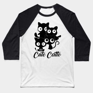 Cute catto Baseball T-Shirt